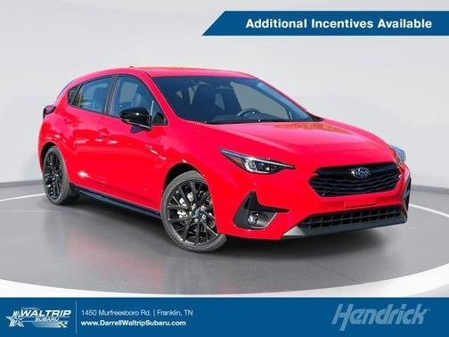 Pure Red 2026 Subaru Impreza RS