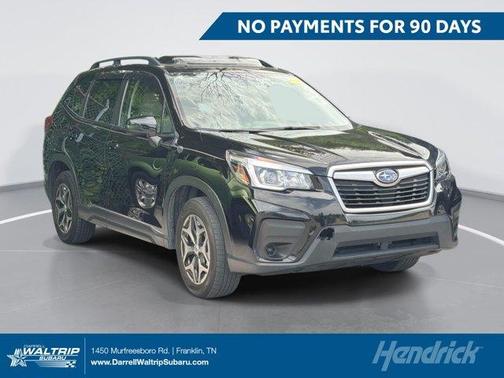 Crystal Black Silica 2020 Subaru Forester Premium