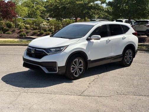 Platinum White Pearl 2021 Honda CR-V EX