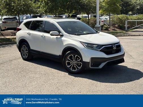 Platinum White Pearl 2021 Honda CR-V EX