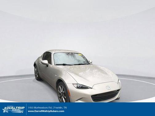 Platinum Quartz Metallic 2023 Mazda MX-5 Miata RF Grand Touring Convertible
