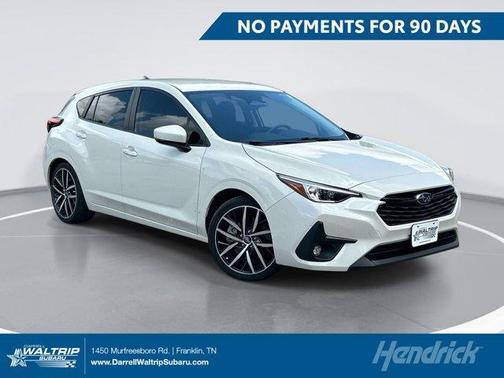 Crystal White Pearl 2024 Subaru Impreza Sport