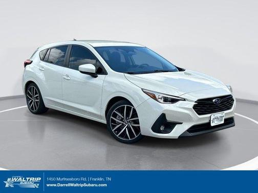 Crystal White Pearl 2024 Subaru Impreza Sport