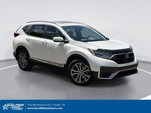 Platinum White Pearl 2020 Honda CR-V Touring