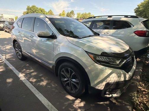 Platinum White Pearl 2020 Honda CR-V Touring