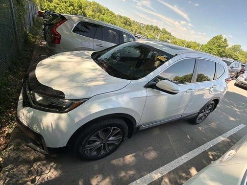 Platinum White Pearl 2020 Honda CR-V Touring