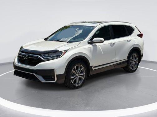 Platinum White Pearl 2020 Honda CR-V Touring