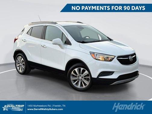 Summit White 2019 Buick Encore Preferred