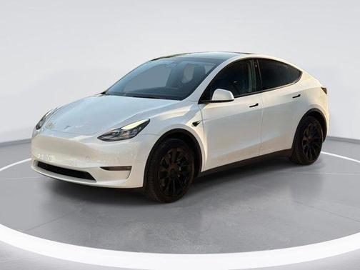 Pearl White Multi 2022 Tesla Model Y Long Range