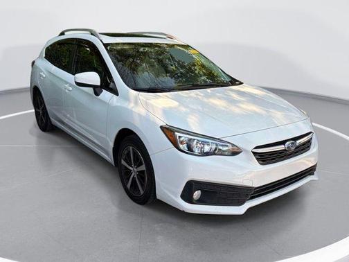 Crystal White Silica 2021 Subaru Impreza Premium