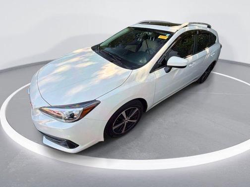 Crystal White Silica 2021 Subaru Impreza Premium