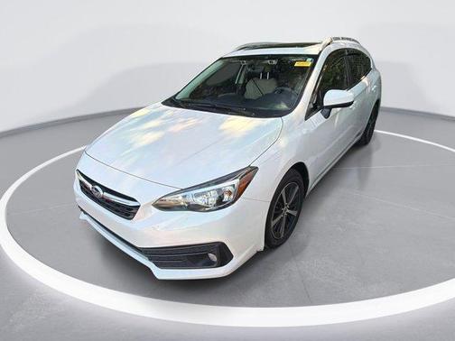 Crystal White Silica 2021 Subaru Impreza Premium