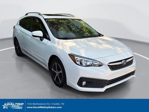 Crystal White Silica 2021 Subaru Impreza Premium