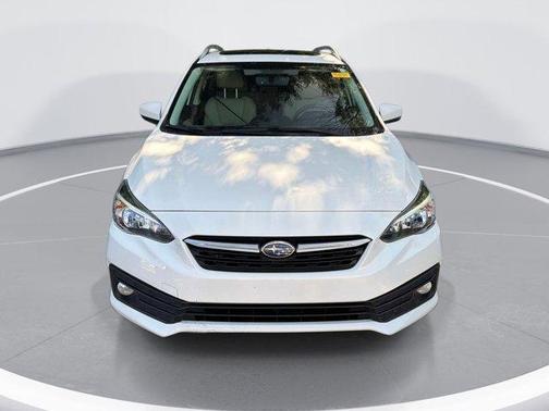 Crystal White Silica 2021 Subaru Impreza Premium