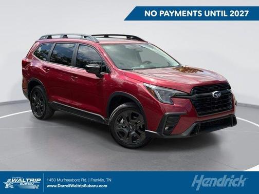 Crimson Red Pearl 2026 Subaru Ascent Onyx Edition Touring