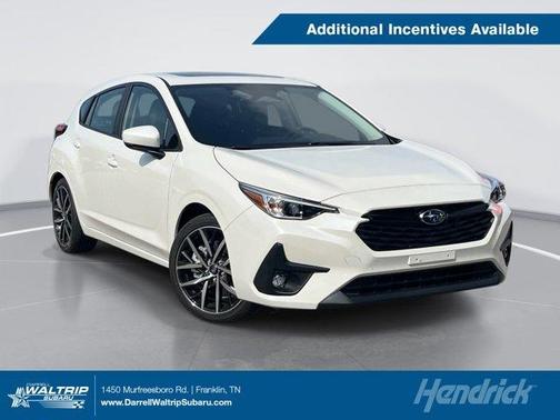 Crystal White Pearl 2026 Subaru Impreza Sport