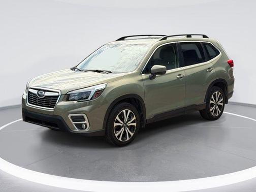 Jasper Green Metallic 2021 Subaru Forester Limited