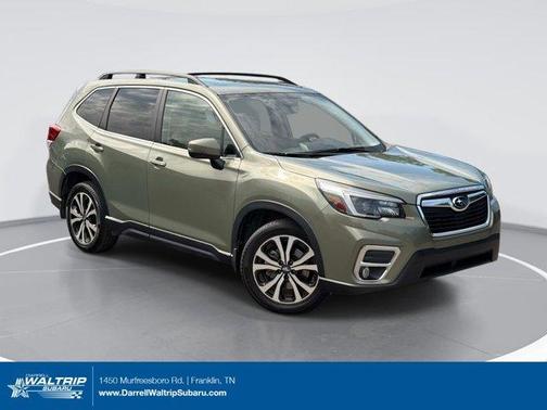 Jasper Green Metallic 2021 Subaru Forester Limited