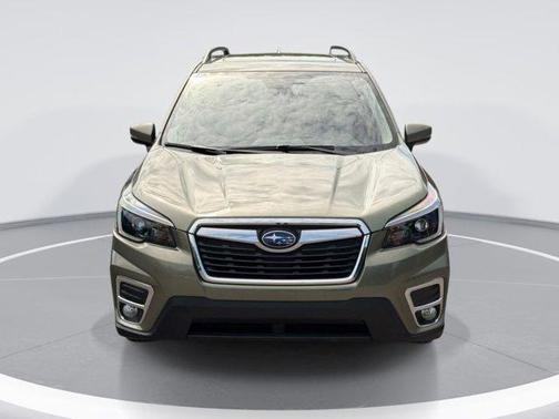 Jasper Green Metallic 2021 Subaru Forester Limited