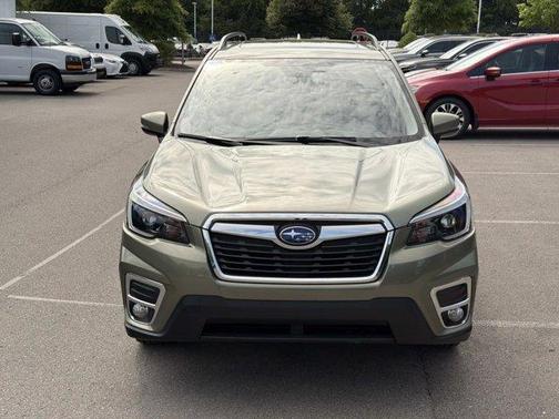 Jasper Green Metallic 2021 Subaru Forester Limited