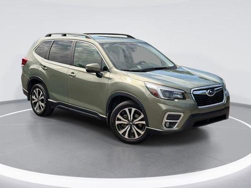 Jasper Green Metallic 2021 Subaru Forester Limited