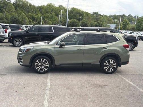 Jasper Green Metallic 2021 Subaru Forester Limited