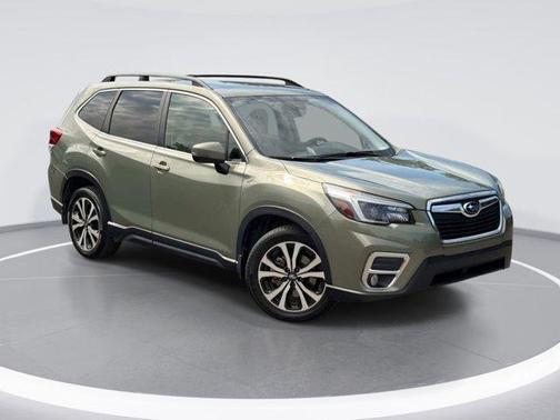 Jasper Green Metallic 2021 Subaru Forester Limited