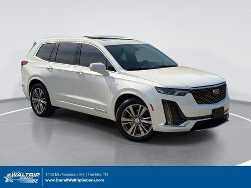 Crystal White Tri-Coat 2021 Cadillac XT6 Premium Luxury FWD