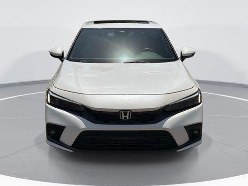 Platinum White Pearl 2024 Honda Civic Sport Touring