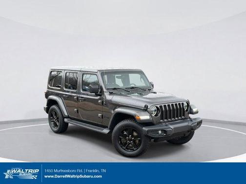 Granite Crystal Clearcoat Metallic 2021 Jeep Wrangler Unlimited Sahara Altitude SUV