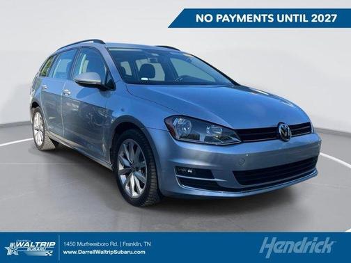 Reflex Silver Metallic 2017 Volkswagen Golf SportWagen TSI SE