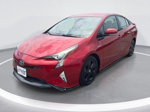 Hypersonic Red 2017 Toyota Prius Three