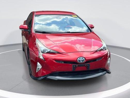Hypersonic Red 2017 Toyota Prius Three
