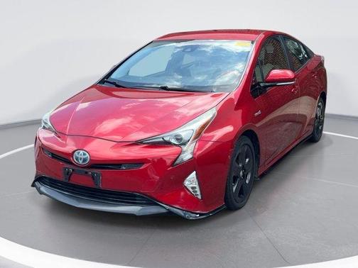 Hypersonic Red 2017 Toyota Prius Three