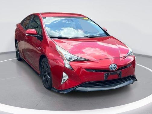 Hypersonic Red 2017 Toyota Prius Three