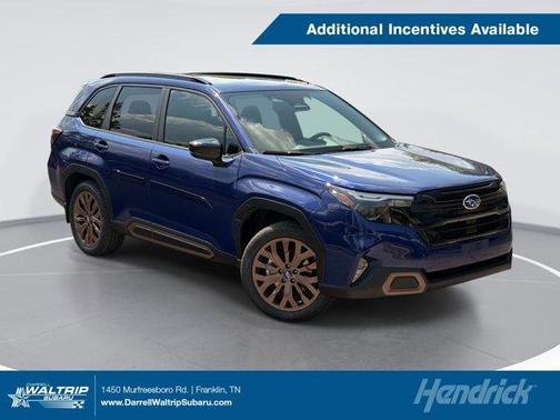 Sapphire Blue Pearl 2026 Subaru Forester Sport