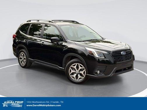 Crystal Black Silica 2023 Subaru Forester Premium