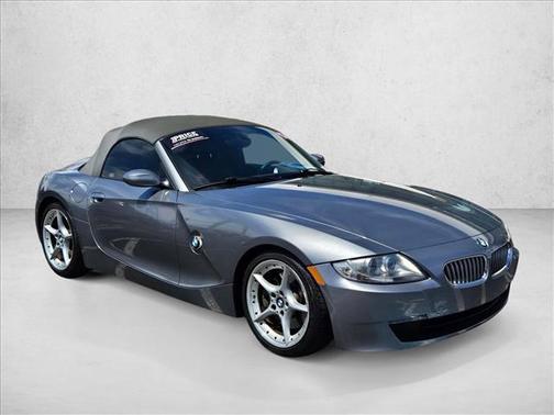 Space Gray Metallic 2008 BMW Z4 3.0si Roadster