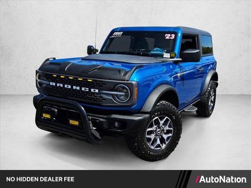 Velocity Blue Metallic 2023 Ford Bronco Badlands