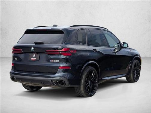Carbon Black Metallic 2025 BMW X5 M60i