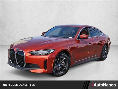 Sunset Orange Metallic 2023 BMW i4 Gran Coupe eDrive35