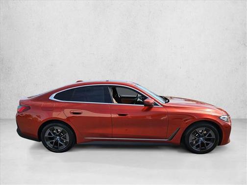 Sunset Orange Metallic 2023 BMW i4 Gran Coupe eDrive35
