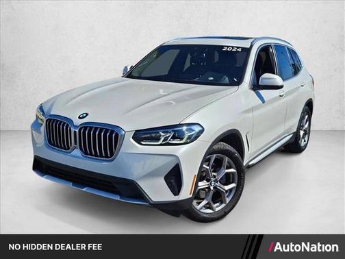 Mineral White Metallic 2024 BMW X3 sDrive30i