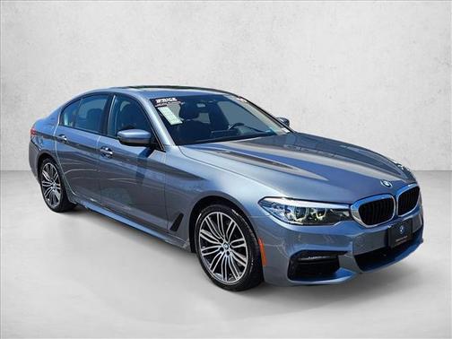 Bluestone Metallic 2019 BMW 530e iPerformance