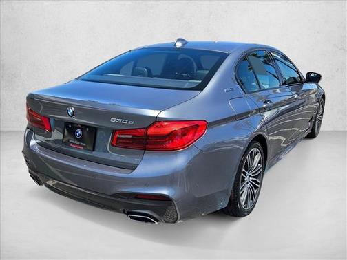 Bluestone Metallic 2019 BMW 530e iPerformance