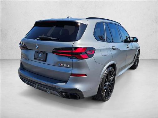 Frozen Pure Grey Metallic 2025 BMW X5 M60i