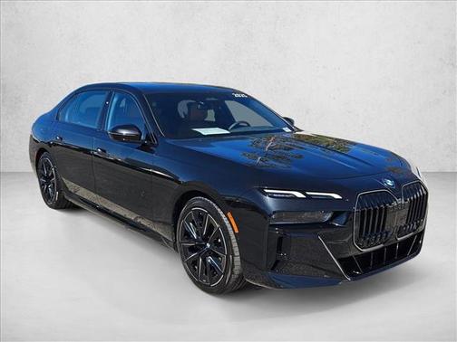 Black Sapphire Metallic 2025 BMW 740 740i