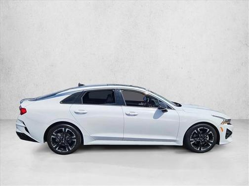 Glacial White Pearl 2021 Kia K5 GT-Line