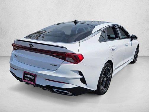 Glacial White Pearl 2021 Kia K5 GT-Line