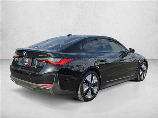 Black Sapphire Metallic 2023 BMW i4 Gran Coupe eDrive40